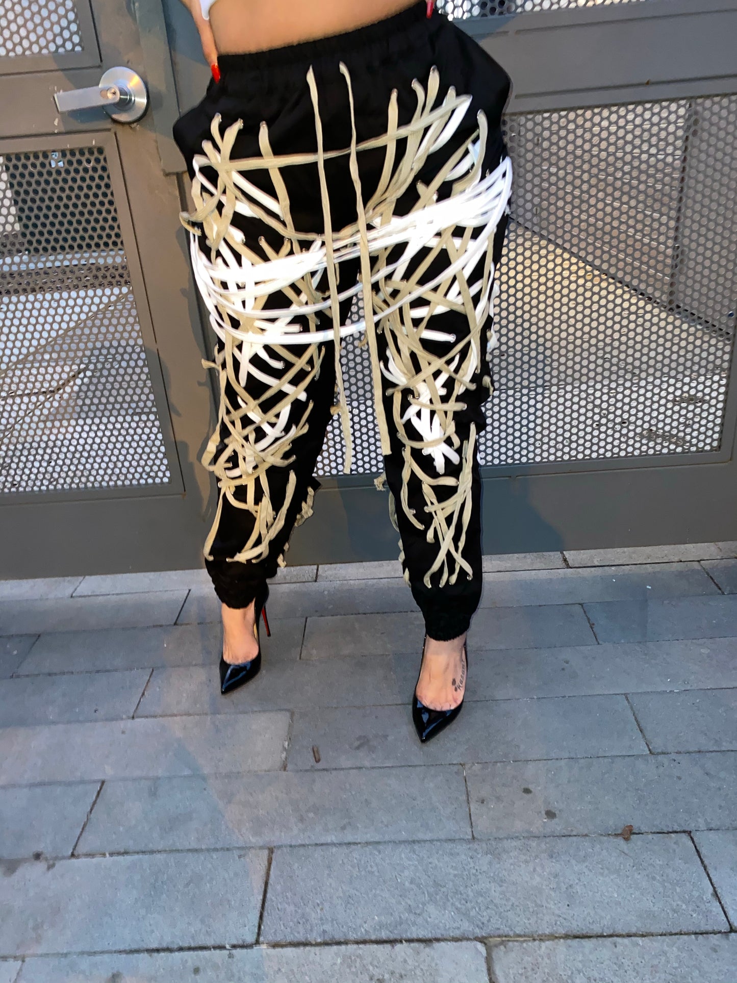 All tied up joggers