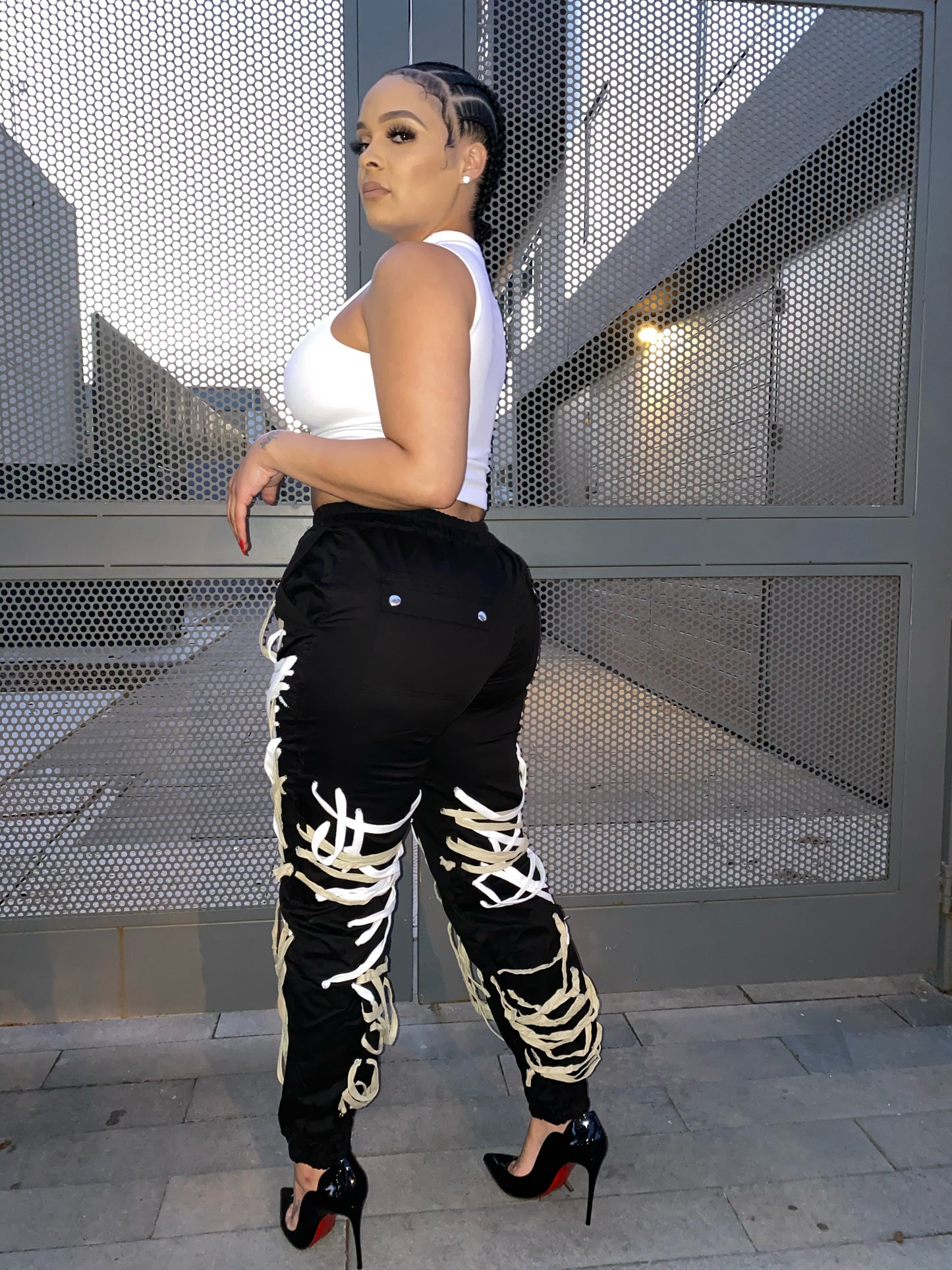 All tied up joggers