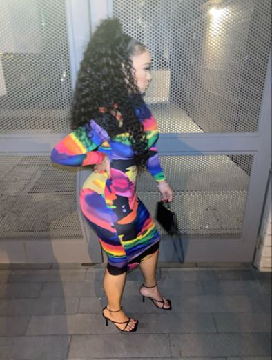 Watercolor Dress